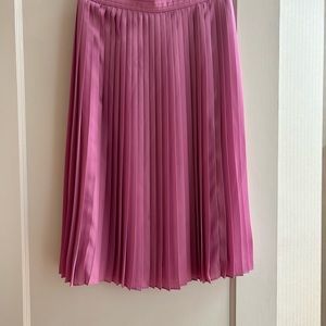 J Crew pleated midi skirt 2P